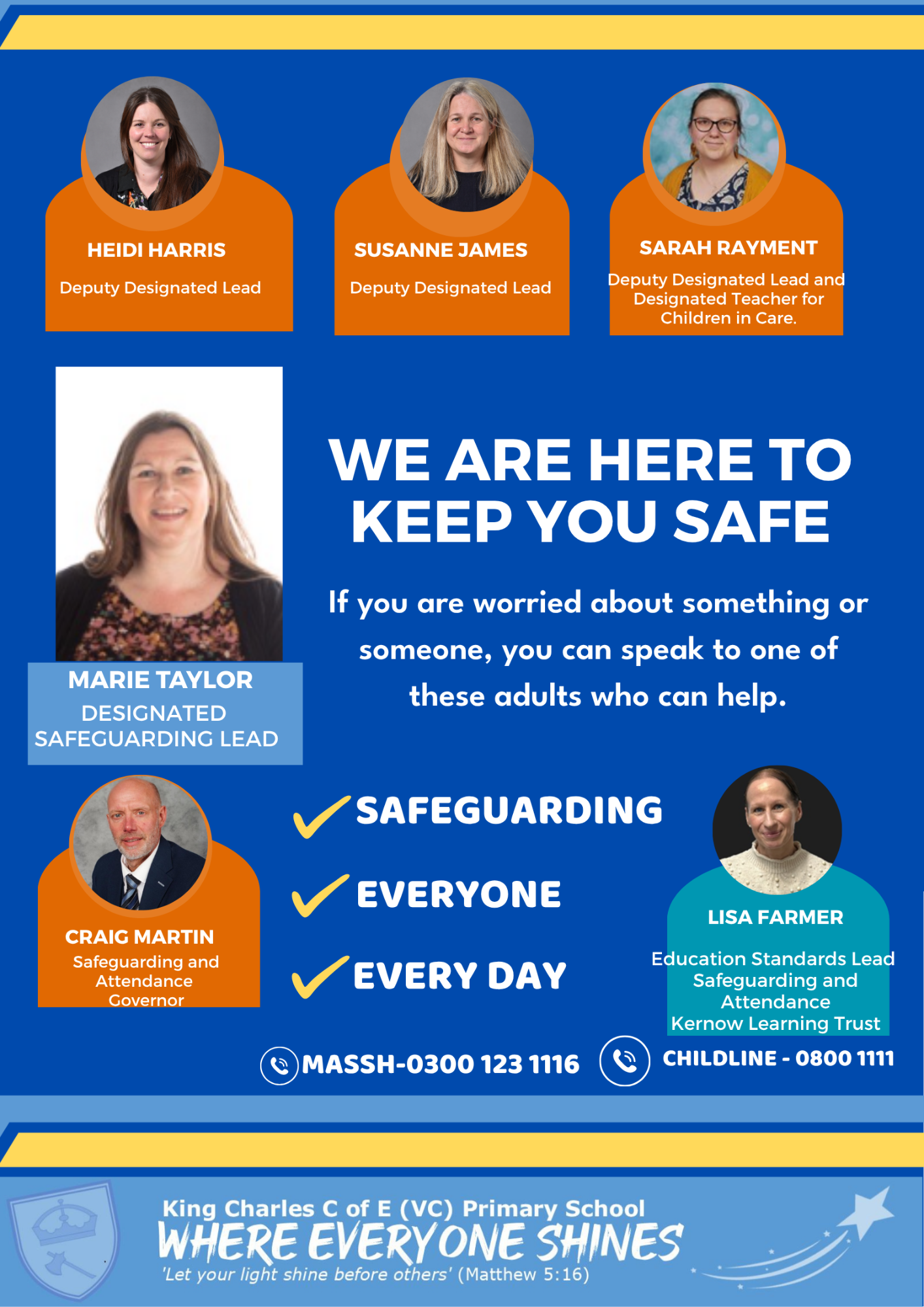 Safeguarding in our school